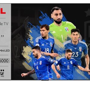 MEGA CINEMA SCREEN TCL 4K LED TV 115" 115x955 MAX Black